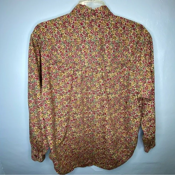 *** LizSport Button Up Floral *** S - Picture 6 of 6